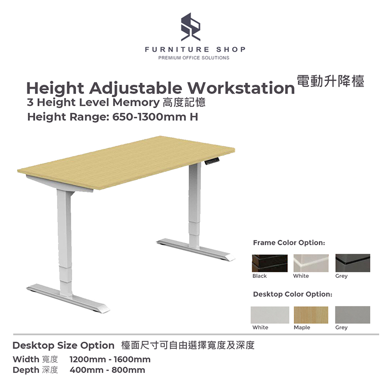 Height Adjustable Workstation